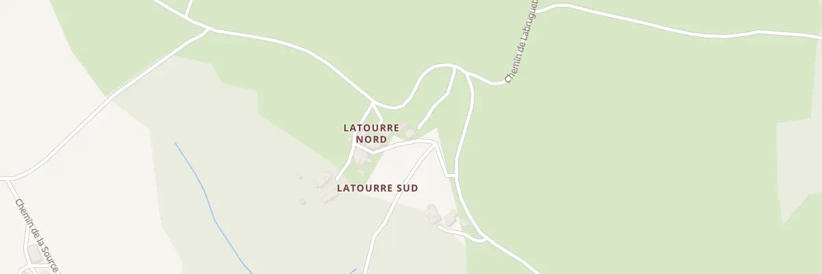 Plan du 5144 Latourre Nord à Massoulès