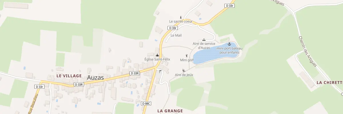 Plan du 4 Rue du Lac à Auzas