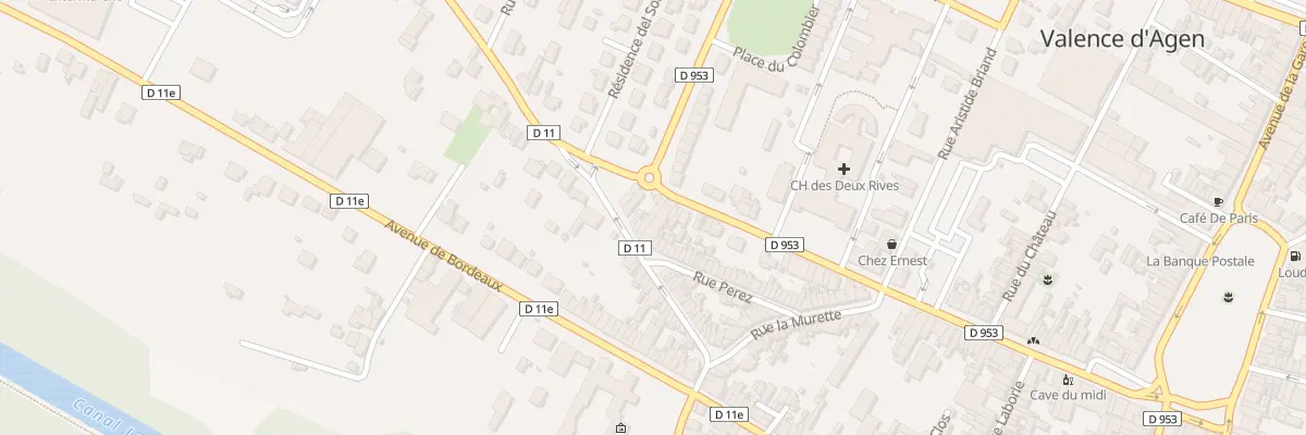 Plan du 44 Rue de Castels à Valence