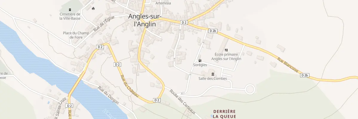 Plan du 17 Rue de la Queue du Renard à Angles-sur-l’Anglin