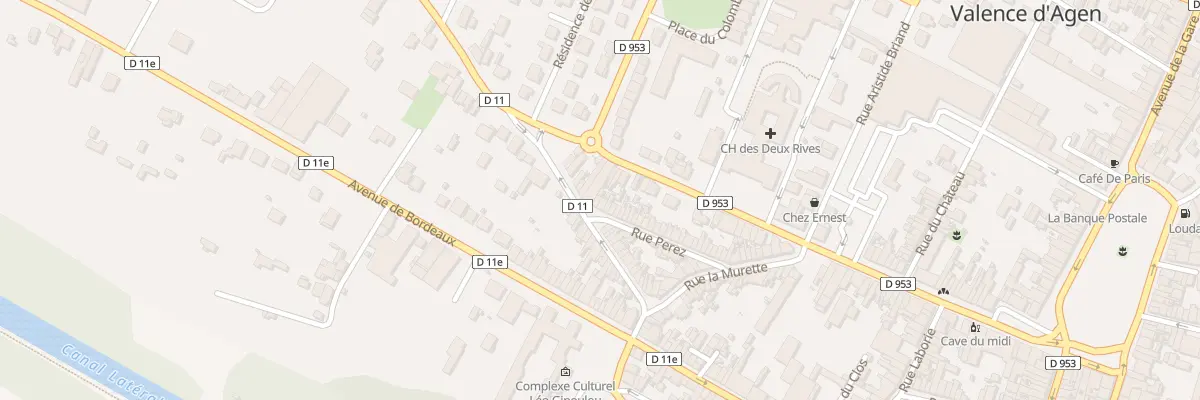 Plan du 56 Rue Perez à Valence