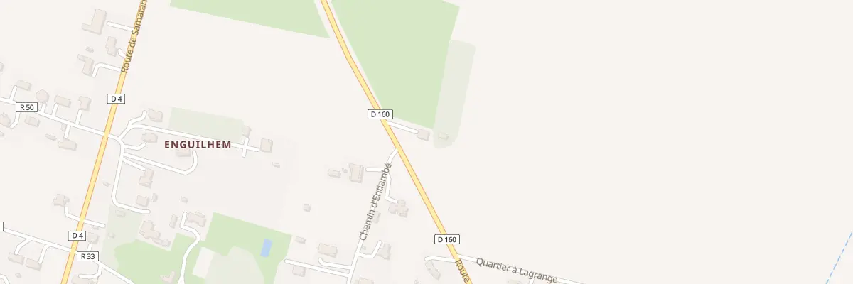 Plan du 5 Rte de Maurens à Gimont
