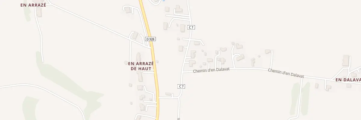 Plan du 201 Che de Bouvées à Mauvezin