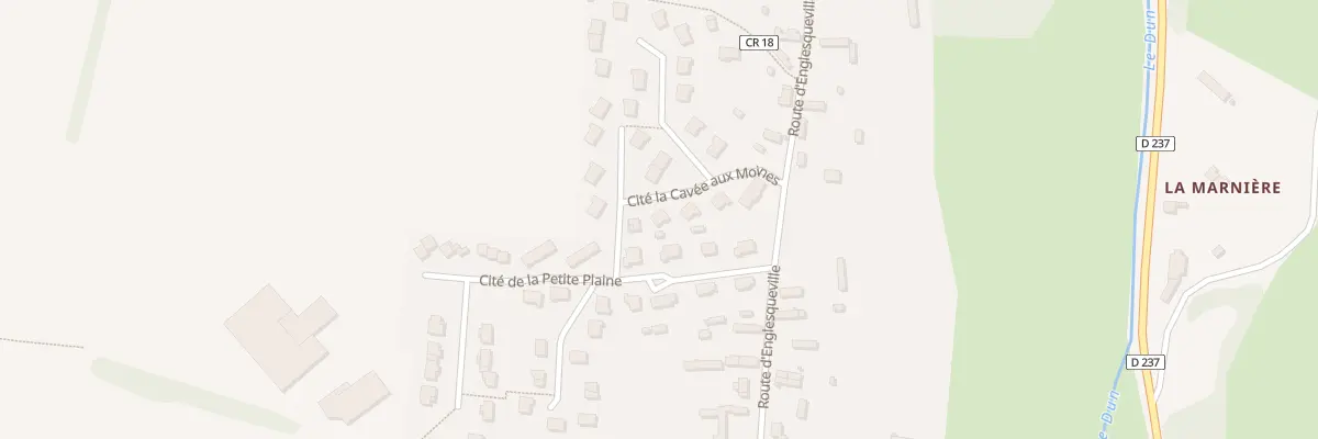 Plan du 5215 La Cavee aux Moines au Bourg-Dun