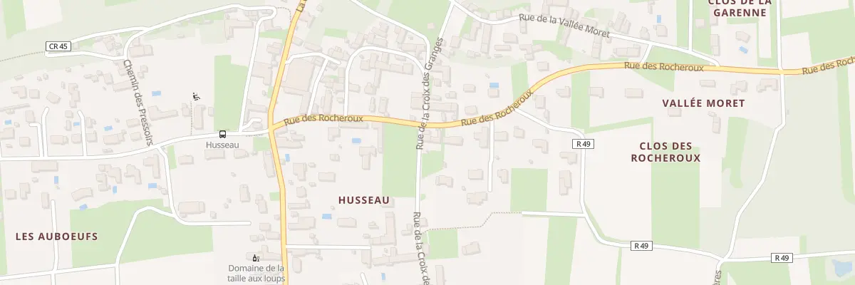Plan du 5T Rue de la Croix des Granges à Montlouis-sur-Loire