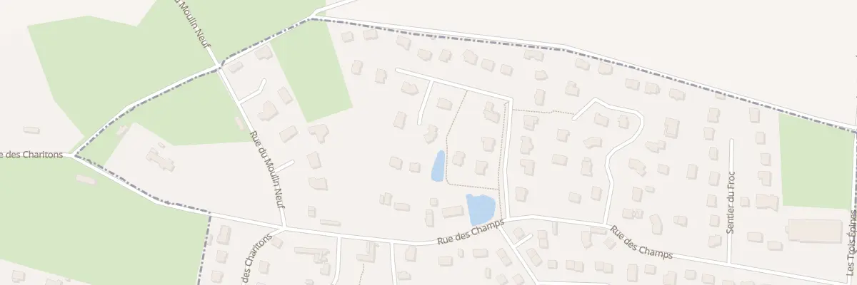 Plan du 39 Rue de la Mare Champagne à Saint-Ouen-de-Thouberville
