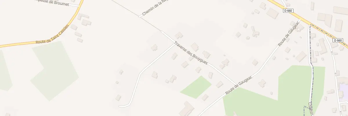 Plan du 52B La Bigotie à Marsalès