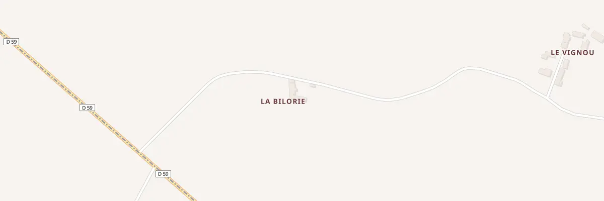 Plan du 42 La Bilorie à Esves-le-Moutier