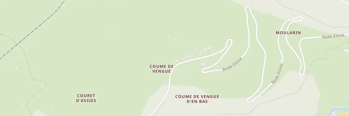 Plan du 4 Hameau de Coume de Vengue à Saint-Lary