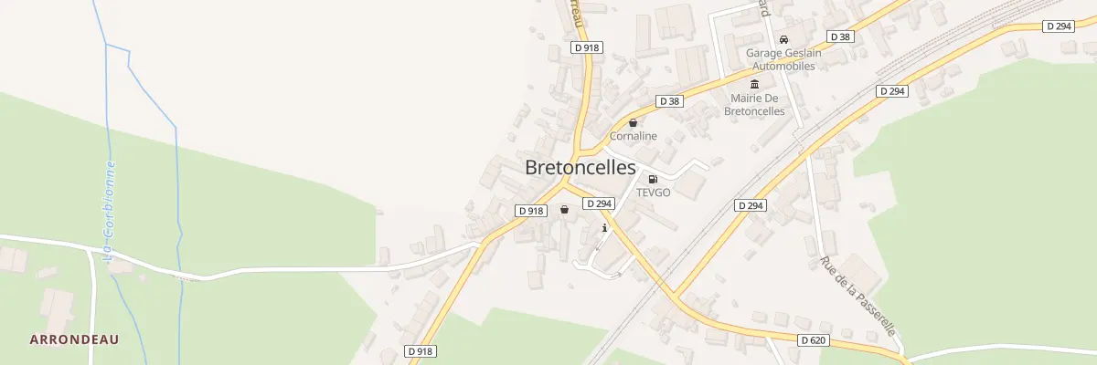 Plan du 5A Pl du General de Gaulle à Bretoncelles