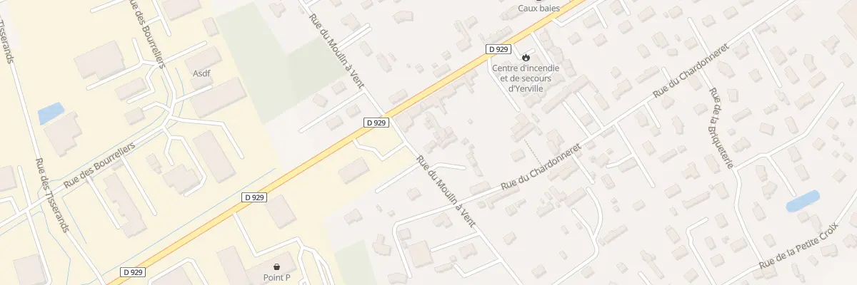 Plan du 39 Rue du Moulin à Vent à Yerville