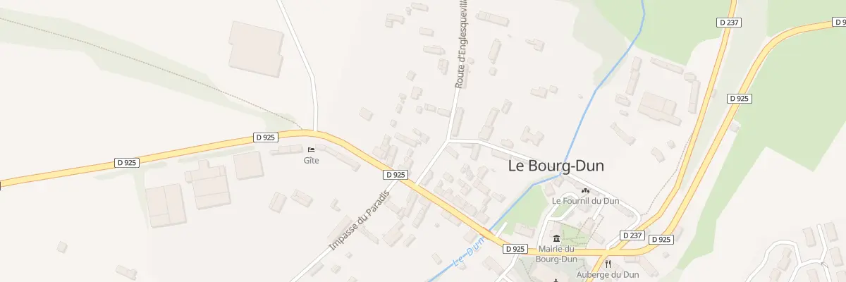 Plan du 3 Rte d’Englesqueville au Bourg-Dun