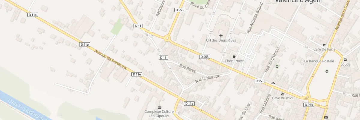 Plan du 42 Rue Perez à Valence