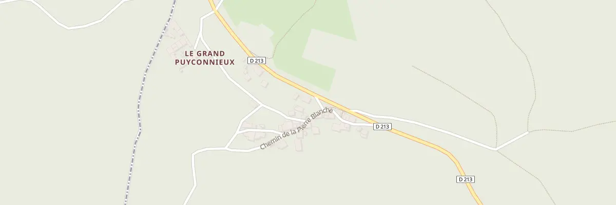Plan du 19 Rte du Grand Puyconnieux à Dournazac