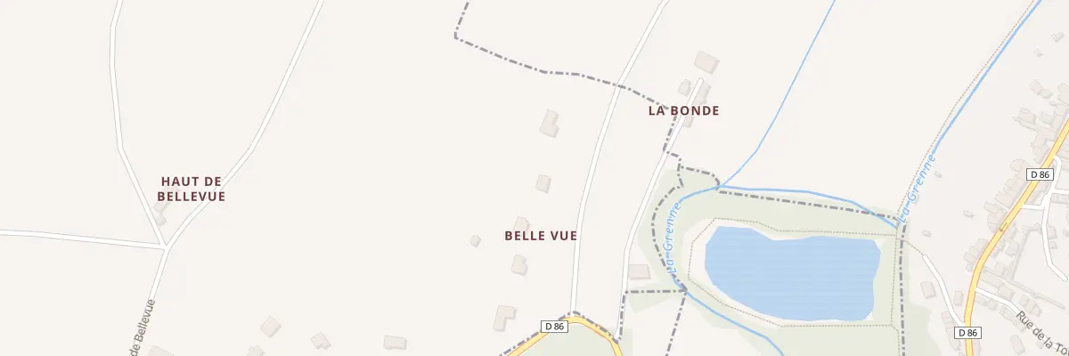 Plan du 11 Belle Vue à Baillou