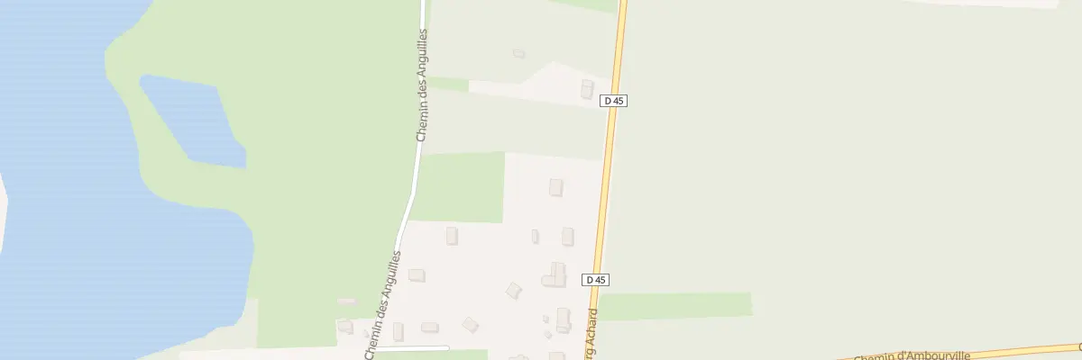 Plan du 620 Rte du Bourg Achard à Anneville-Ambourville