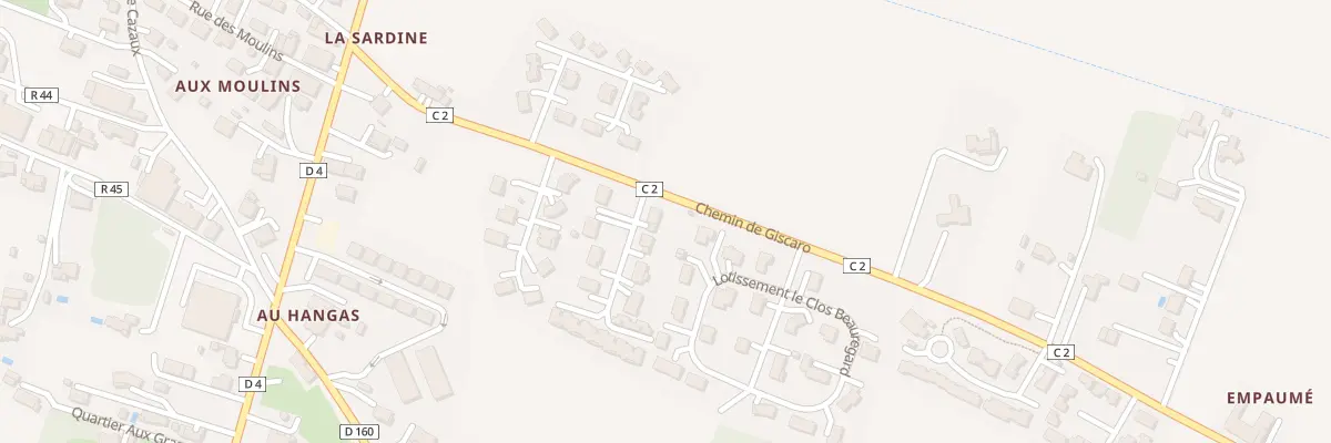Plan du 1 Lot Les Coteaux Gimontois 2 à Gimont