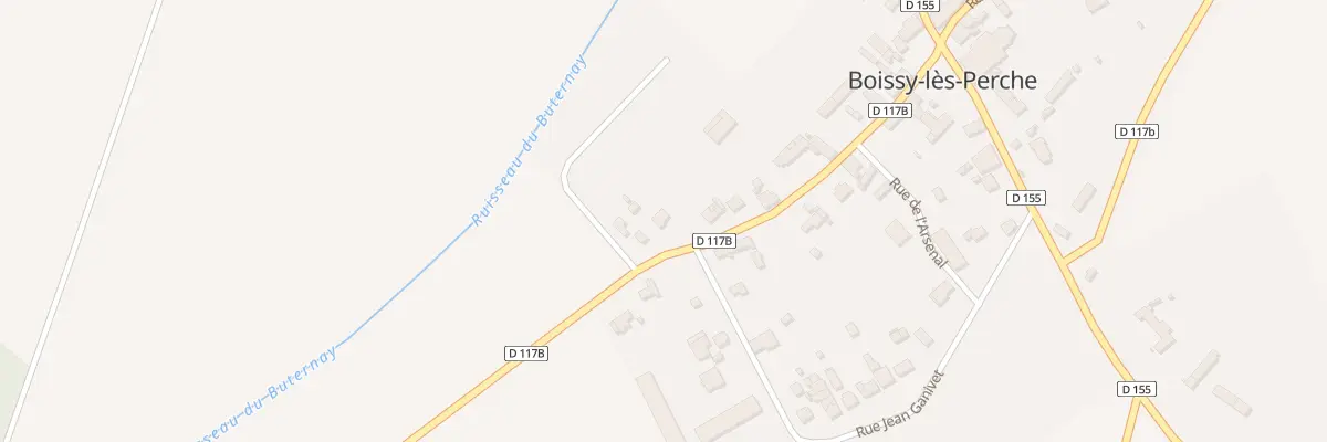 Plan du 24 Rue Pierre Lefébure à Boissy-lès-Perche