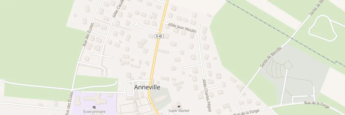 Plan du 11 All Charles Peguy à Anneville-Ambourville