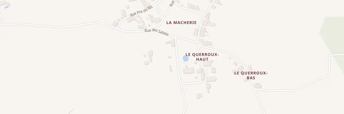 Plan du 1 Rue des Sables à Saulgé