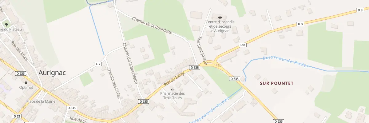 Plan du 356 Rue du Barry à Aurignac