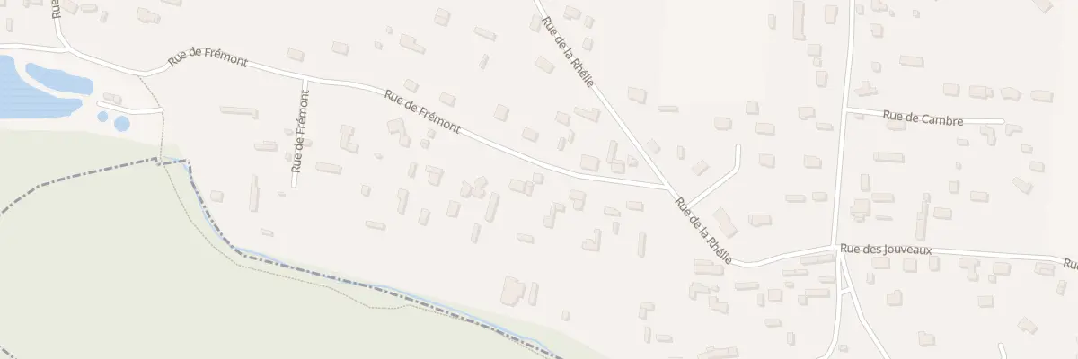 Plan du 54 Rue de Frémont à Saint-Ouen-de-Thouberville