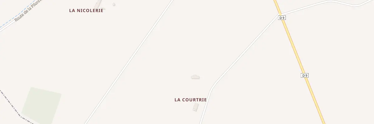 Plan du 1 La Courtrie à Prunay-Cassereau