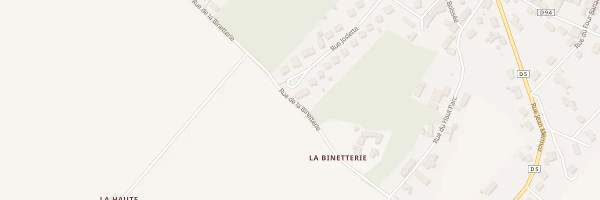 Plan du 29 Rue Joslette à Authon-du-Perche