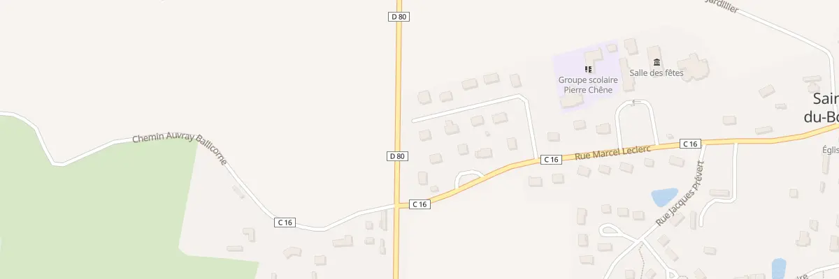Plan du 8 Rue Clos Nicolas du Resnel à Saint-Pierre-du-Bosguérard