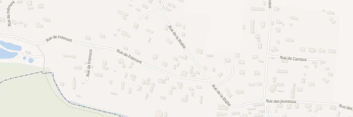 Plan du 55 Rue de Frémont à Saint-Ouen-de-Thouberville