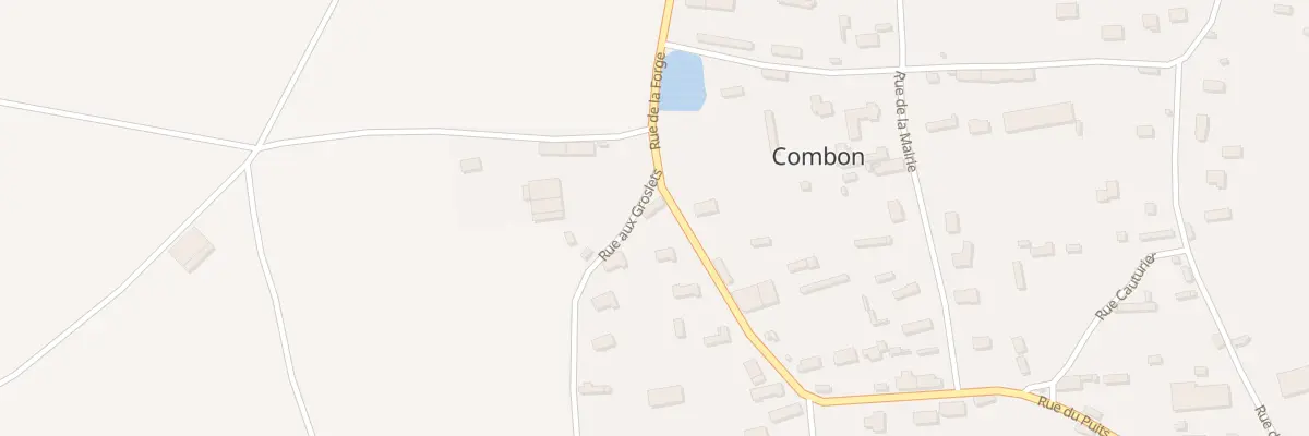 Plan du 7 Rue de la Forge à Combon