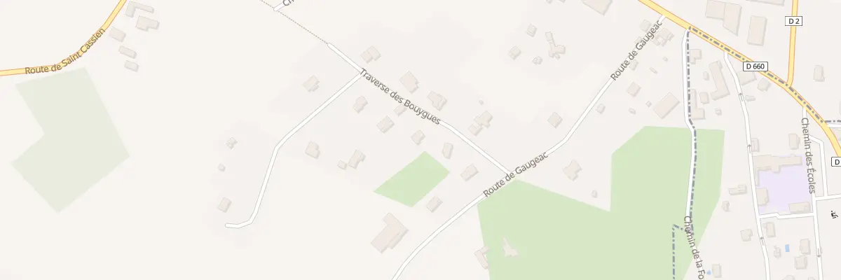 Plan du 50A La Bigotie à Marsalès