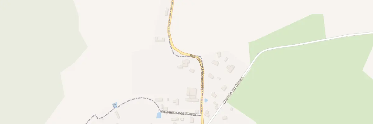 Plan du 6 Rue des Chardonnerets à Pullay