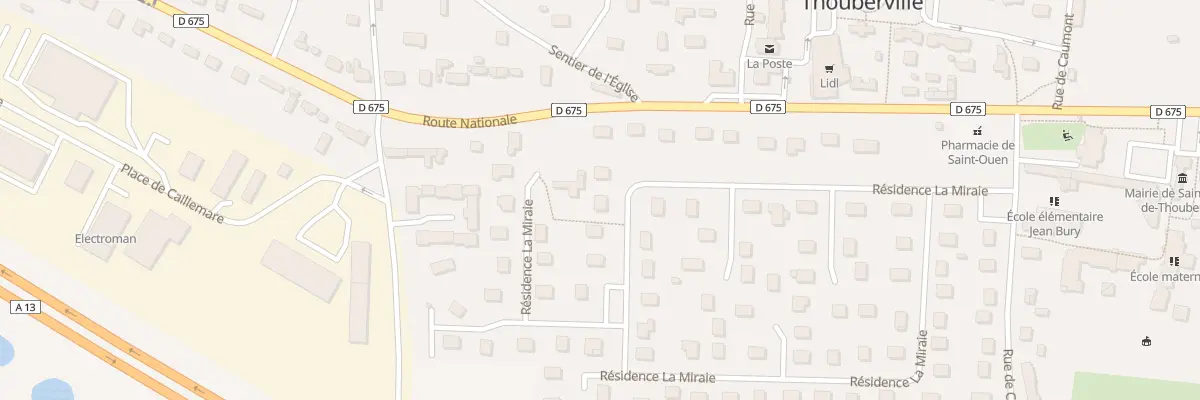 Plan du 754 Res la Miraie à Saint-Ouen-de-Thouberville