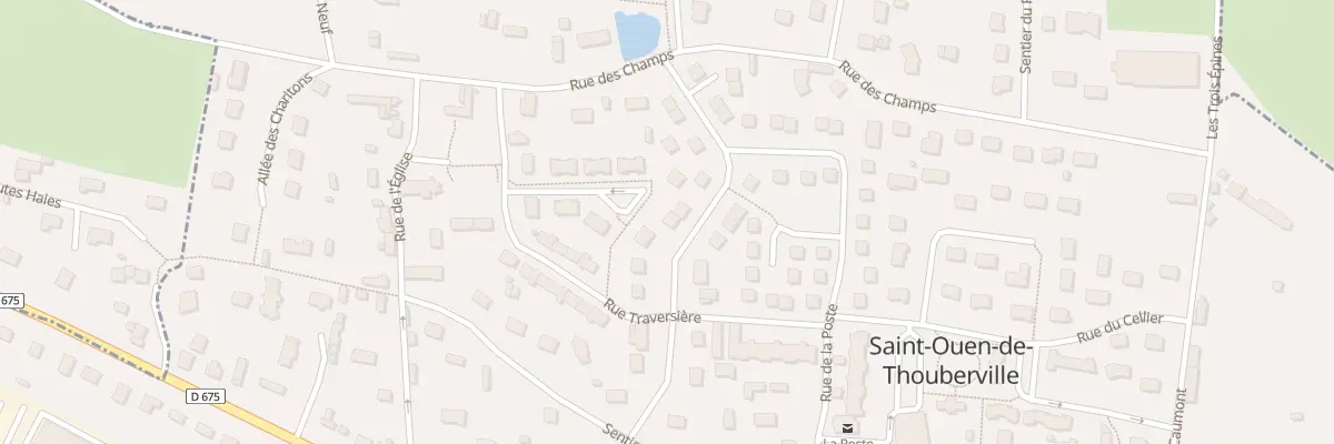 Plan du 11 Rue de la Mare Champagne à Saint-Ouen-de-Thouberville