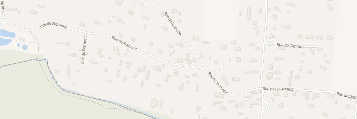 Plan du 57 Rue de Frémont à Saint-Ouen-de-Thouberville