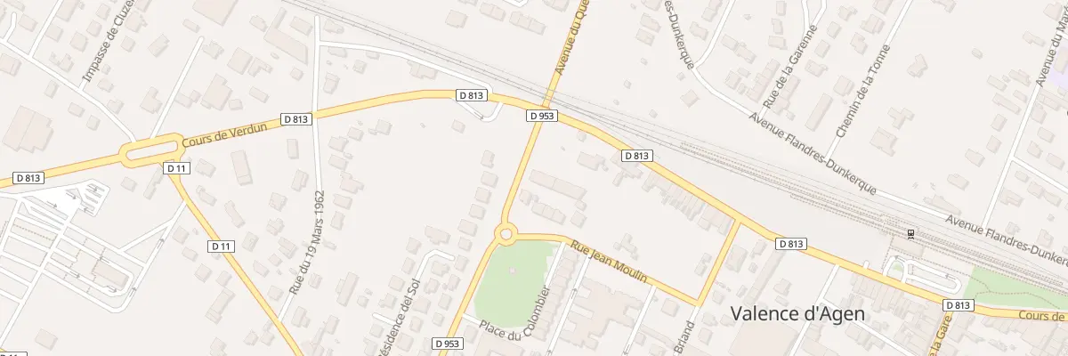 Plan du 91C Crs de Verdun à Valence