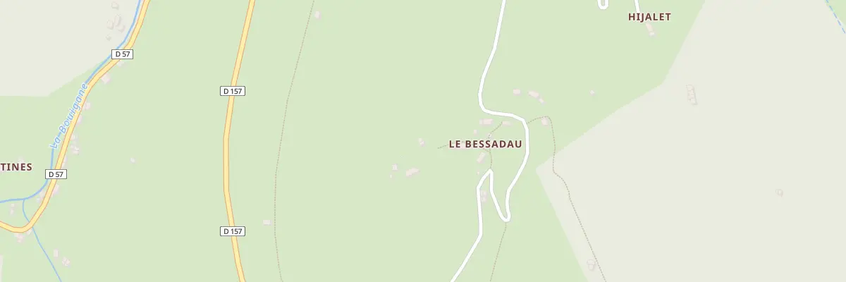 Plan du 249 Bessadau à Saint-Lary