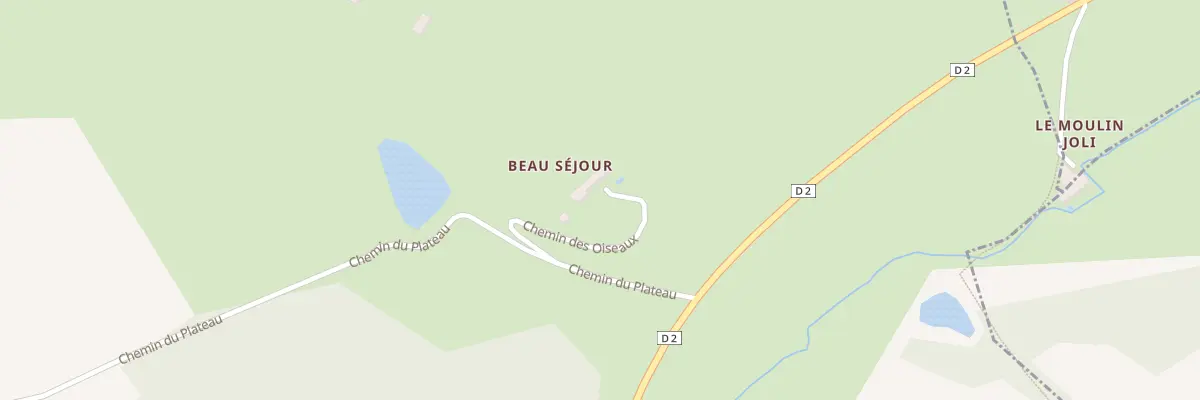 Plan du 20 Beausejour à Gaugeac