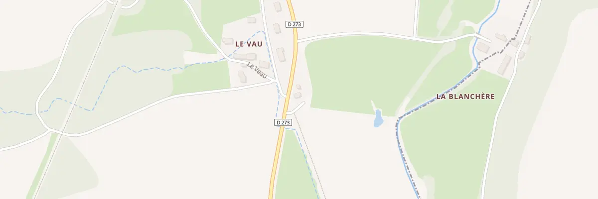 Plan du 330 Le Veau à Villedômer