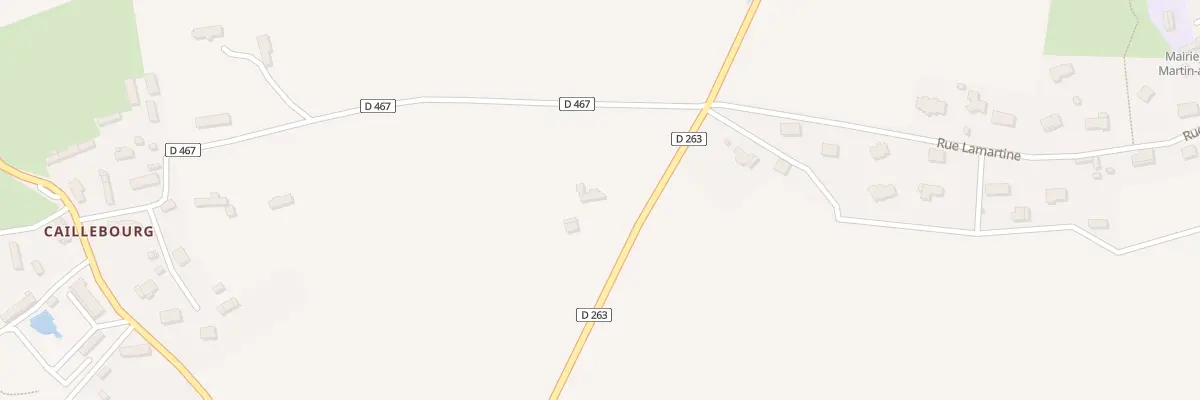 Plan du 384 Rue du Marechal Biron à Saint-Martin-aux-Arbres