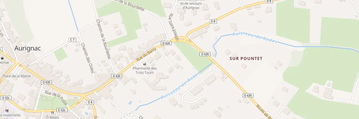 Plan du 265 Rue du Barry à Aurignac