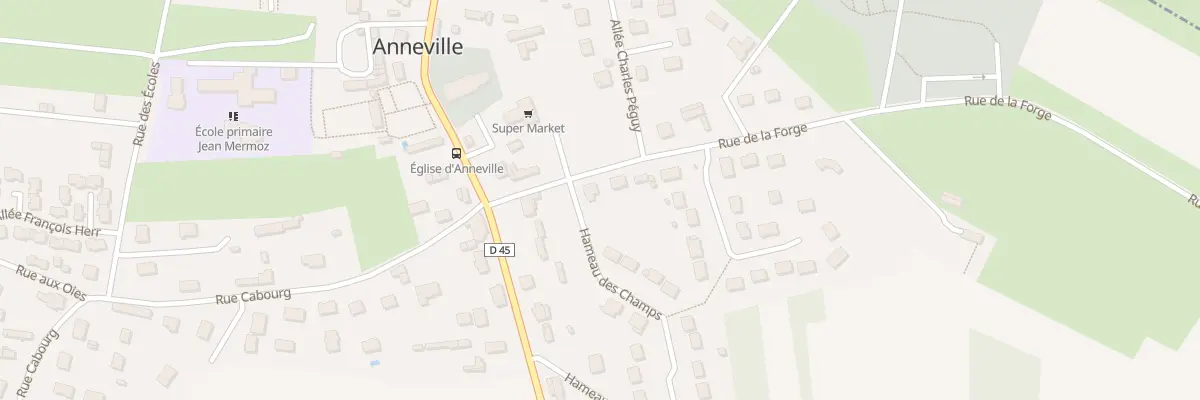 Plan du 72 Rue de la Forge à Anneville-Ambourville