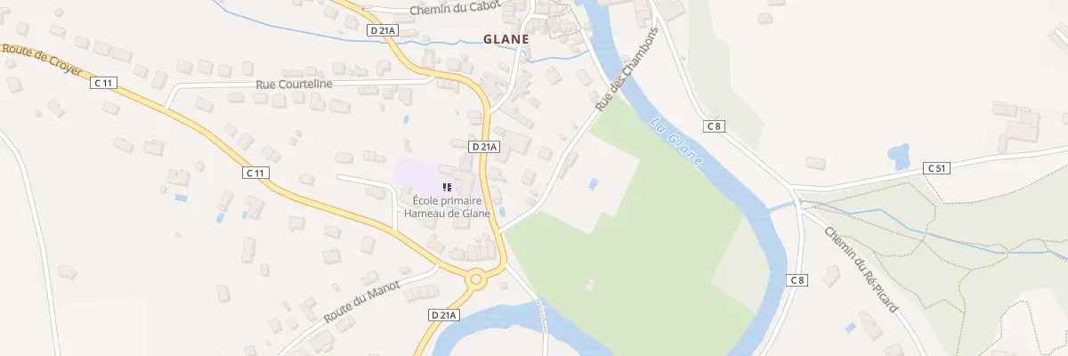 Plan du 5 Rue des Chambons à Saint-Junien