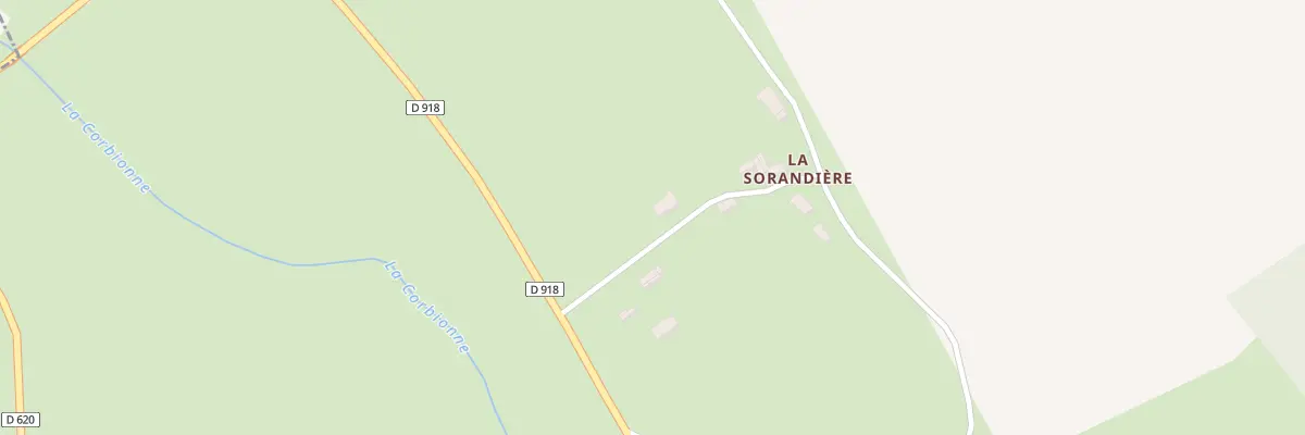 Plan du 5058 La Sorandière à La Madeleine-Bouvet