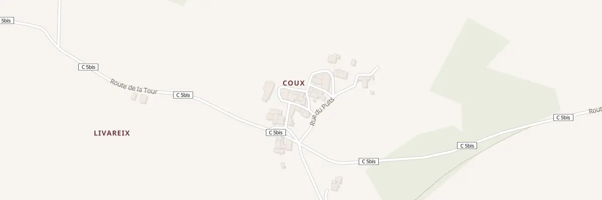 Plan du 16 Rue du Puits à Nouic