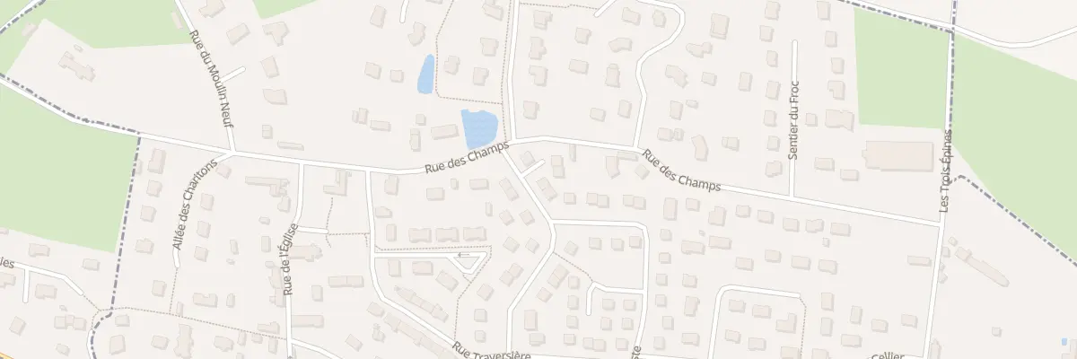 Plan du 24 Rue de la Mare Champagne à Saint-Ouen-de-Thouberville