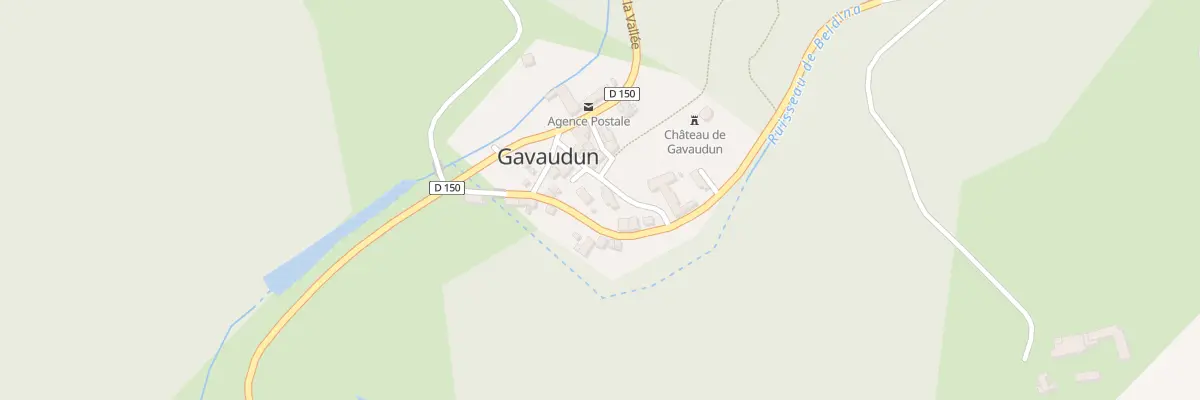 Plan du 57 Rue du Porche à Gavaudun