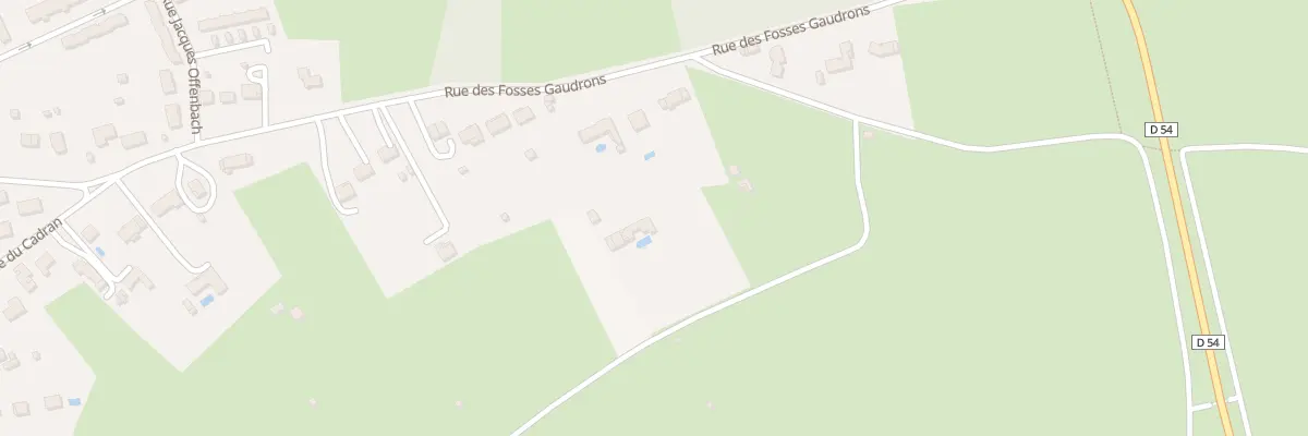 Plan du 32 Che des Fossés Gaudrons à Montmorillon