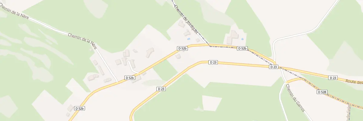 Plan du 1 Goudou à Boussan